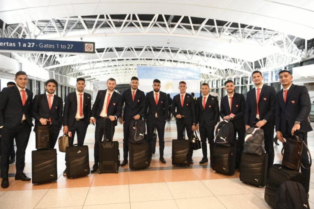 Con Cerutti, Independiente emprendió el viaje a Japón para disputar la Suruga Bank