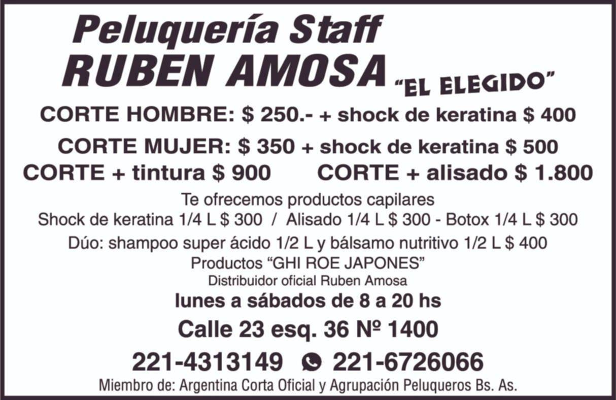 Renová tu look en Staff Amosa