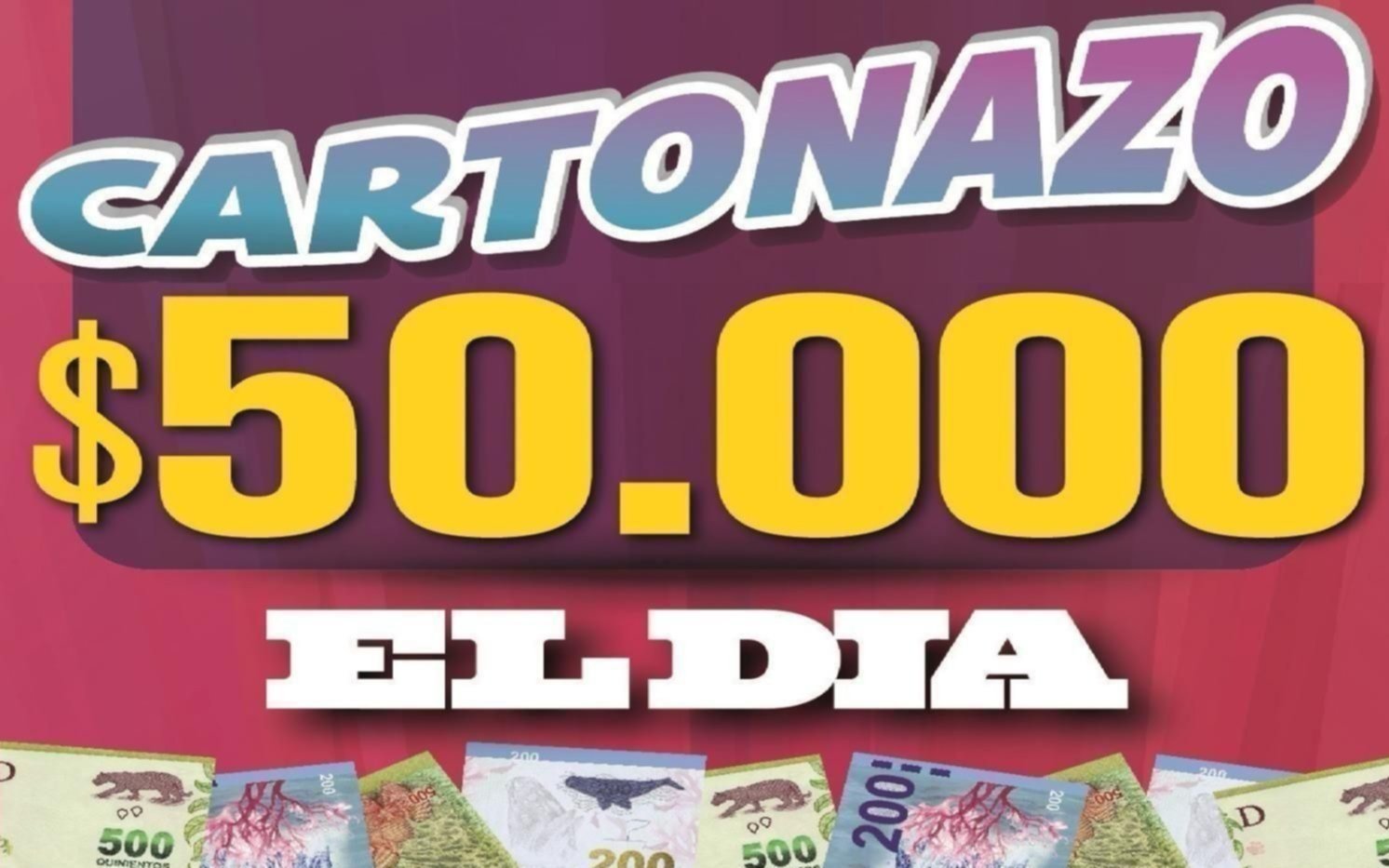 Controlá el Cartonazo, podés ganar 50 mil pesos