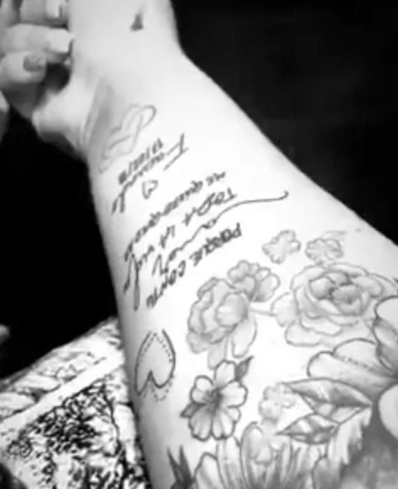 More Rial se hizo un enorme tatuaje dedicado a Facundo Ambrosioni