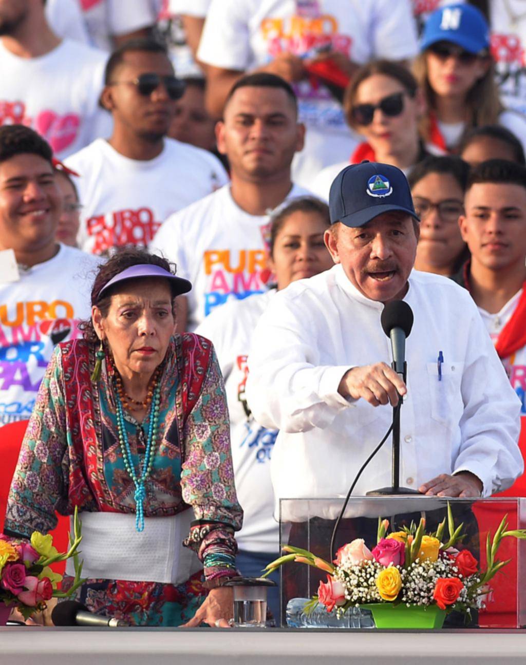 EE UU responsabiliza a Ortega y a su esposa por la violencia en Nicaragua