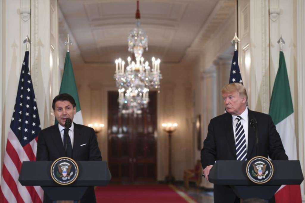 Trump y el premier de Italia afianzan un frente populista