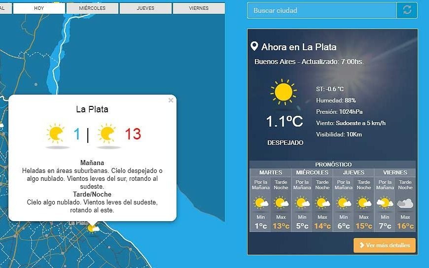 A abrigarse como sea que el martes llega con sensación térmica bajo cero