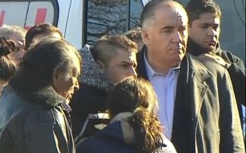 Silencio, lágrimas y dolor en el último adiós a la policía asesinada