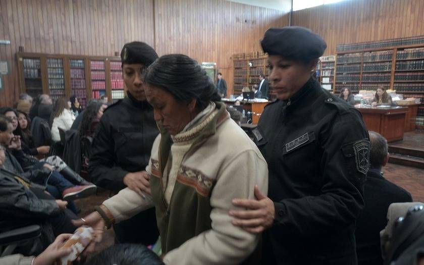 Se descompensó Milagro Sala y fue trasladada a un centro de salud