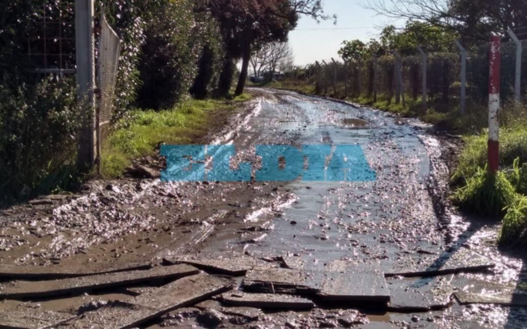 El acceso a la estación trenes en Tolosa se convirtió en un chiquero