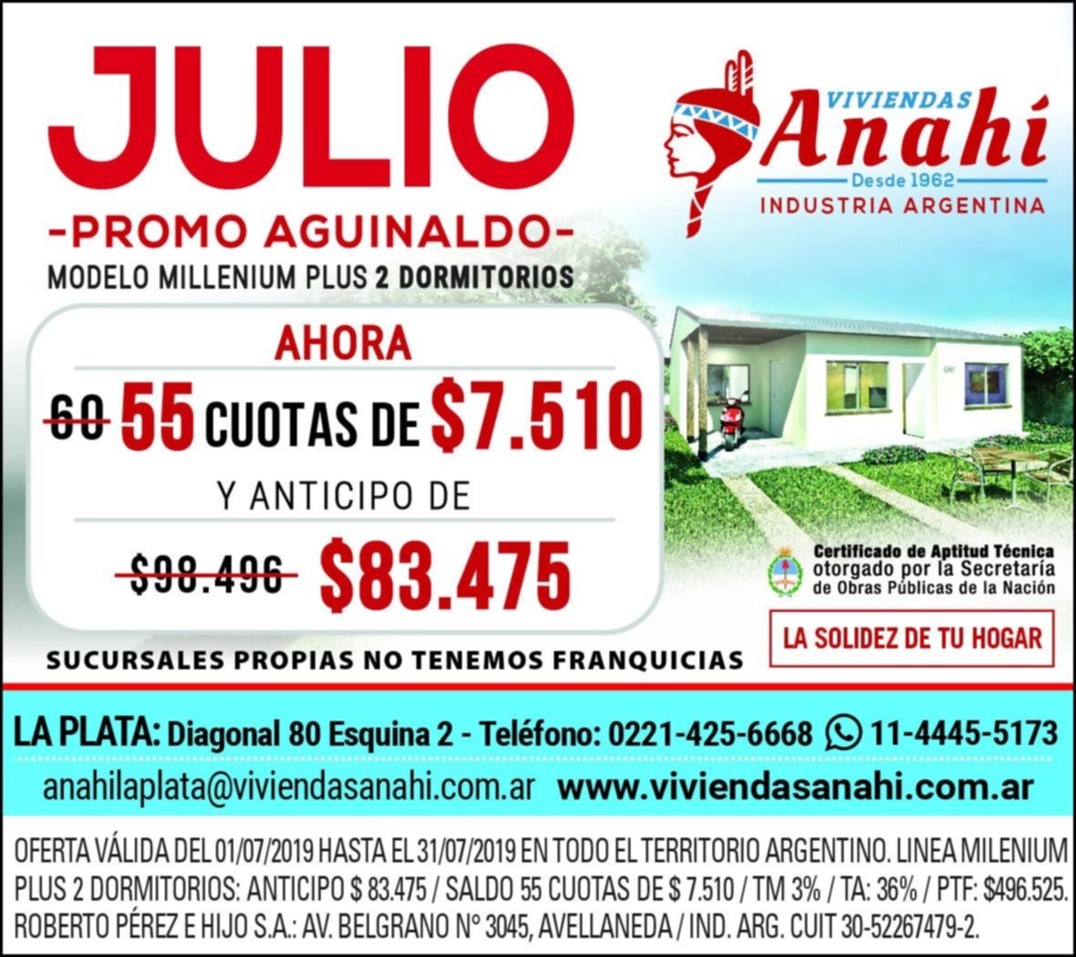 Viviendas Anahí te espera con grandes oportunidades