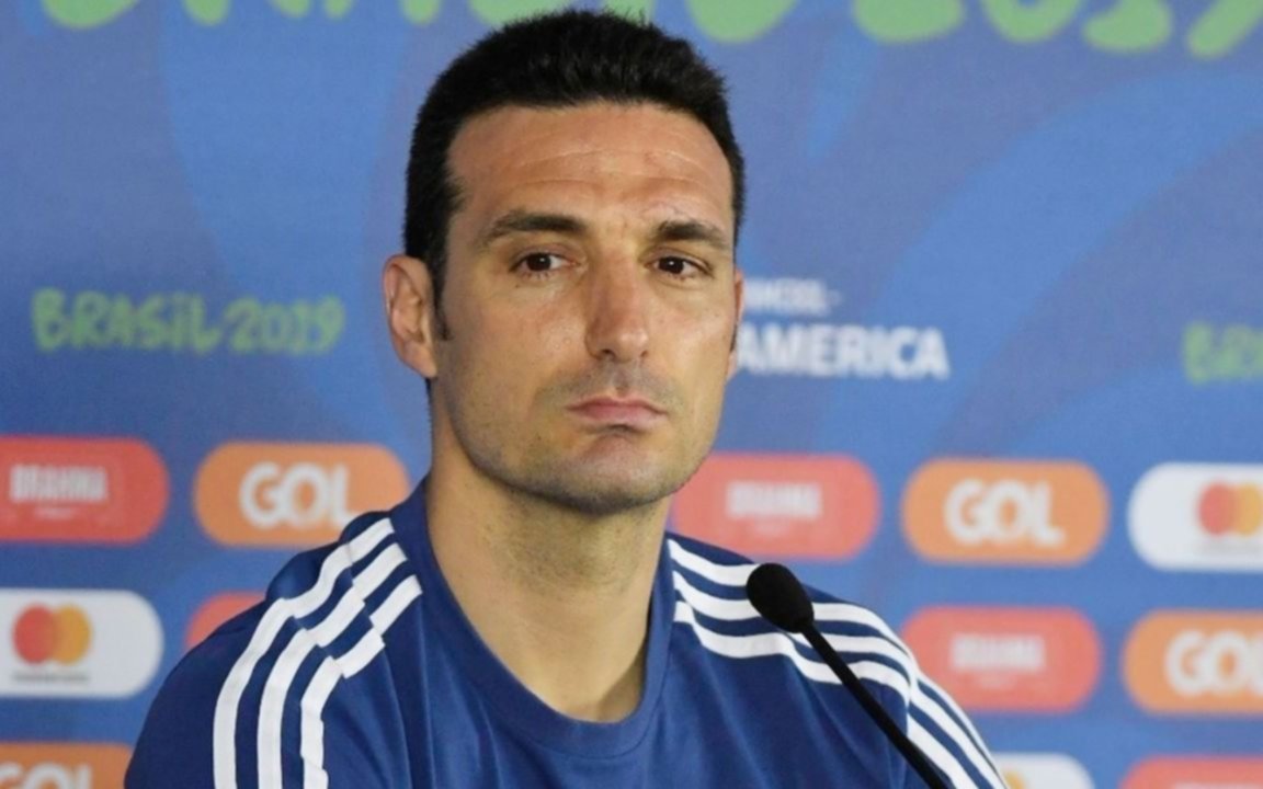 Scaloni: “Confiamos en Messi y es nuestra bandera”