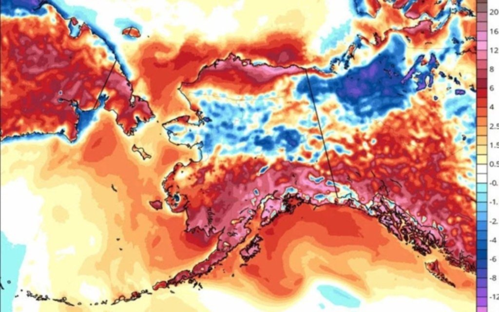 La ola de calor que afecta a Alaska enciende las alarmas