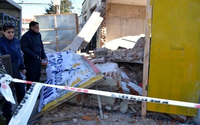 El presidente del Club Berazategui murió aplastado tras un derrumbe en una obra en construcción