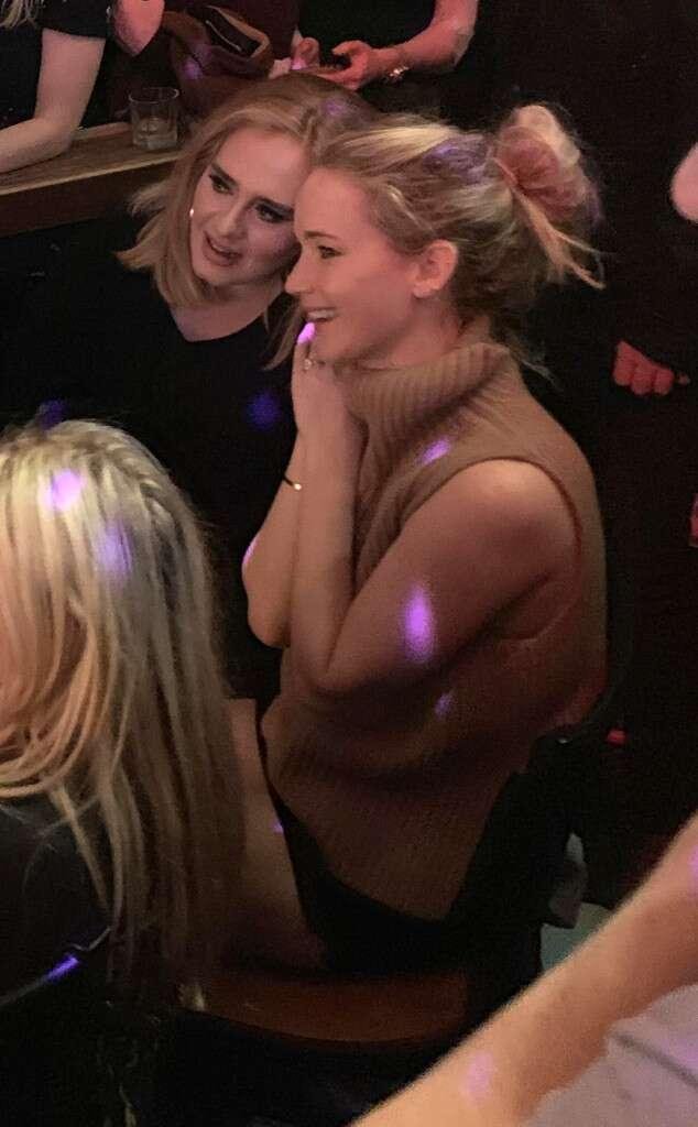 Adele quiere hacerle a Jeniffer Lawrence una despedida “salvaje”