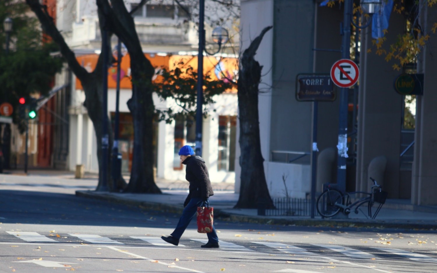 El día más frío del año: antes de las 7 de la mañana el termómetro marcó 1 grado bajo cero