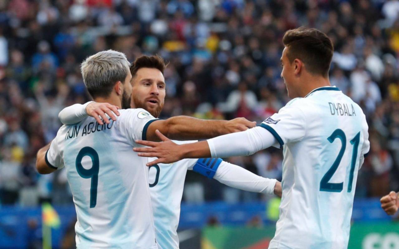 Argentina mostró carácter y mejor juego para superar a Chile y quedarse con el tercer puesto en la Copa América