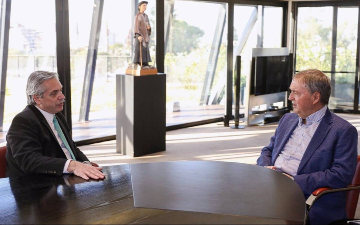 Alberto Fernández se reunió con Schiaretti en Córdoba