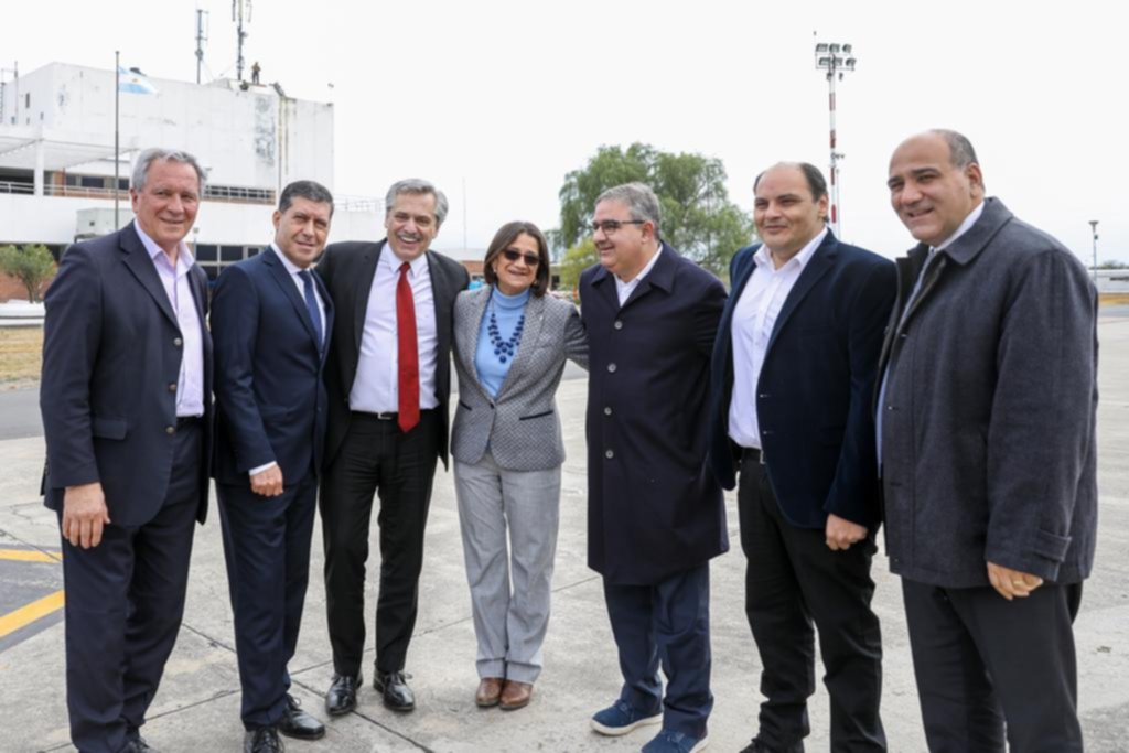 Alberto Fernández afirmó en Catamarca que el Presidente es el candidato de Donald Trump