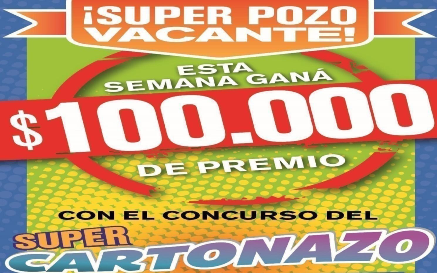 Controlá El Cartonazo, esta semana reparte un pozo de $100.000