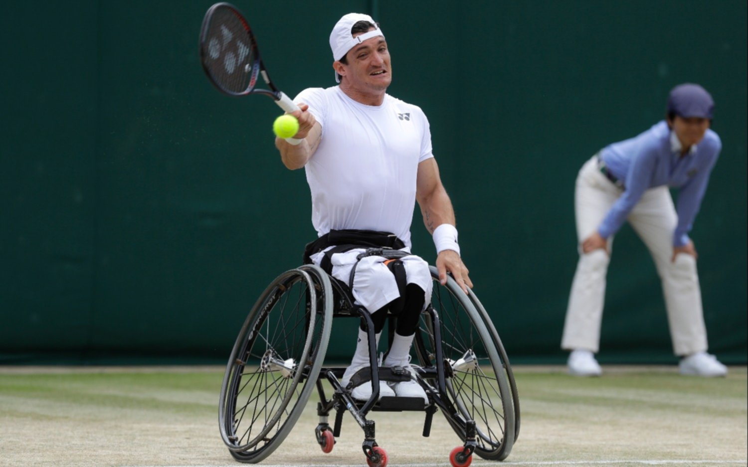 "Lobito" Fernández gritó campeón en Wimbledon