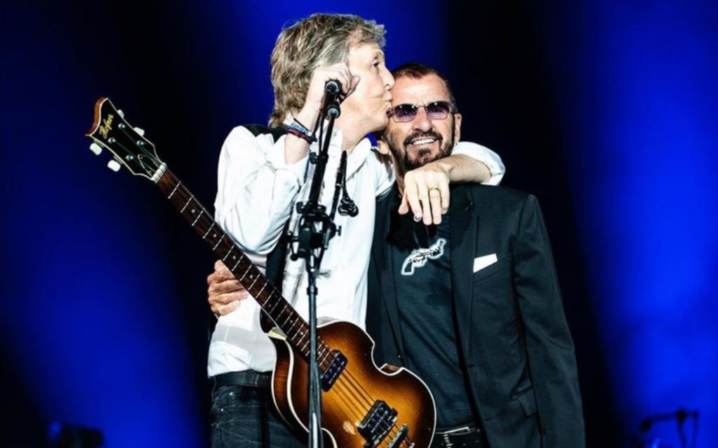Paul, con Ringo: reunión Beatle en Los Ángeles