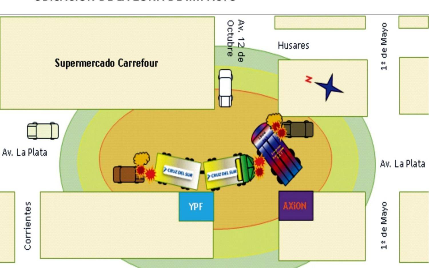Realizarán simulacro de colisión múltiple vehicular