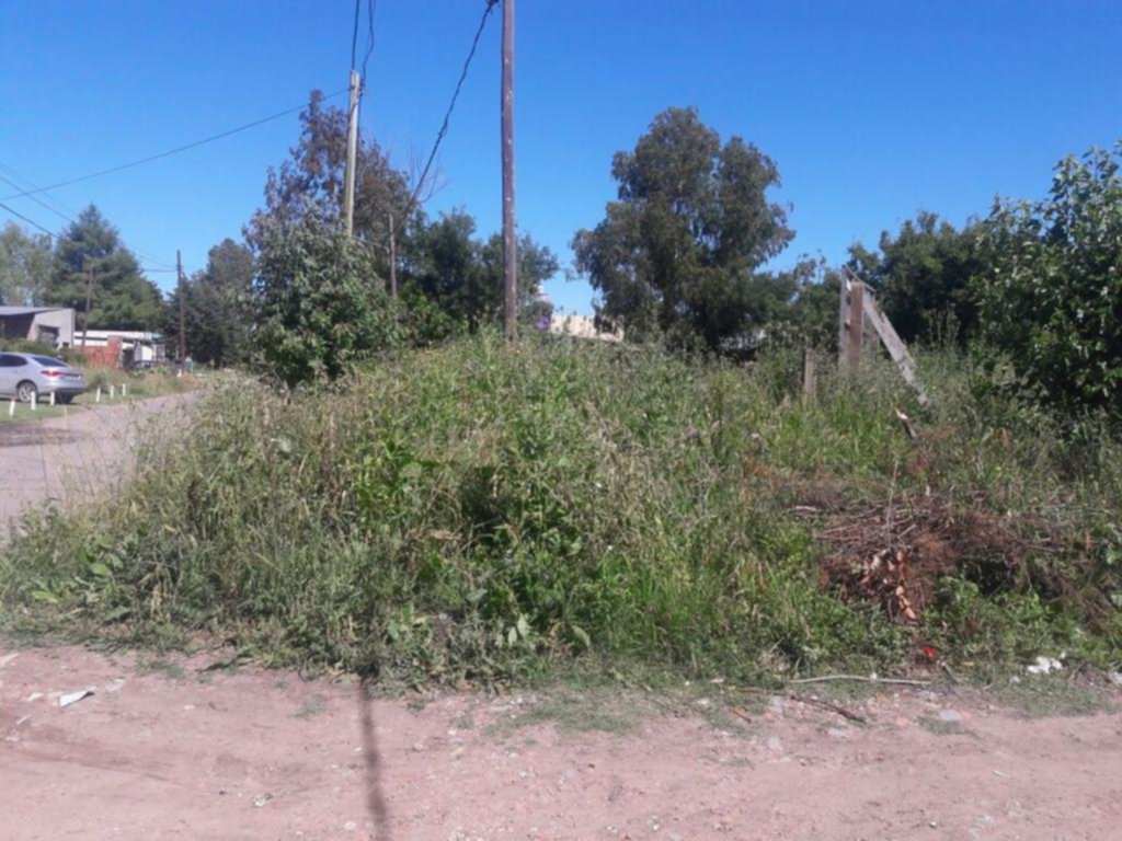 Más reclamos por un baldío lleno de basura en 134 y 469
