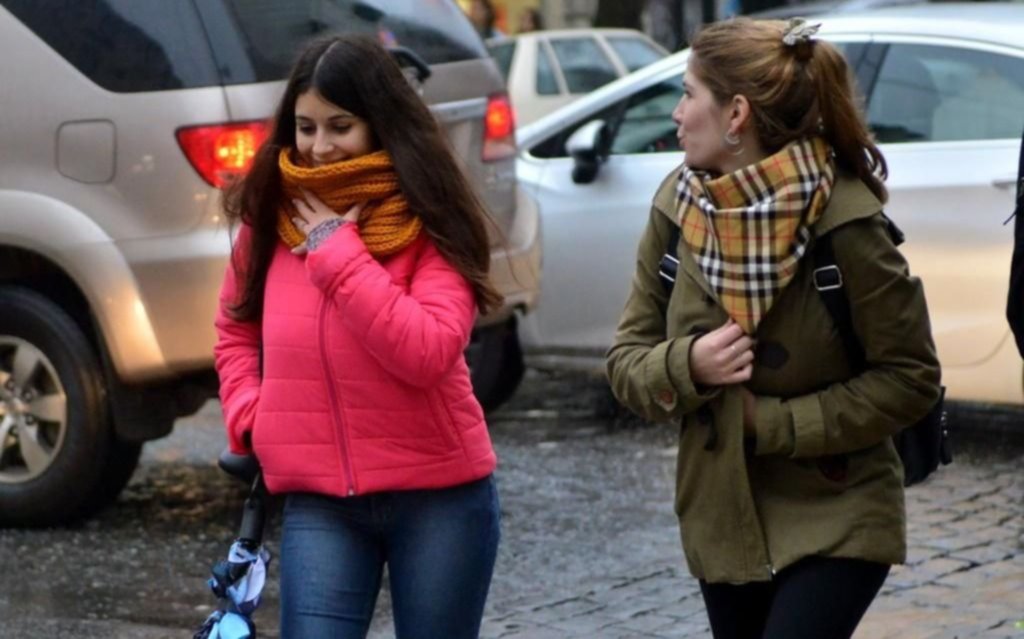Sin lluvias, pero con frío