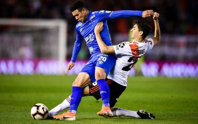 River empató con Cruzeiro en el partido de ida por los octavos de final de la Libertadores