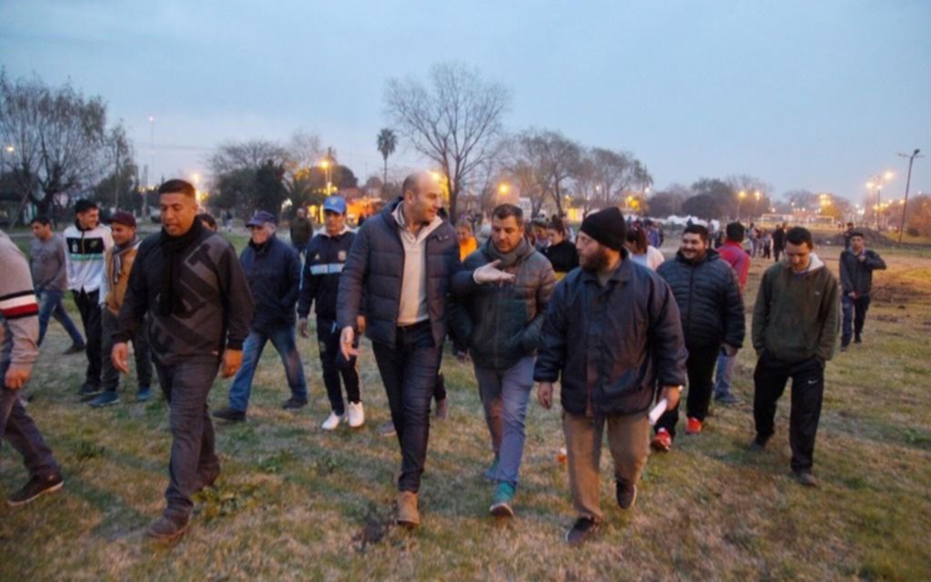 Avanzan obras en el Parque lineal de Solano