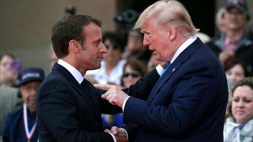 Trump va con todo contra la “estupidez” de Macron