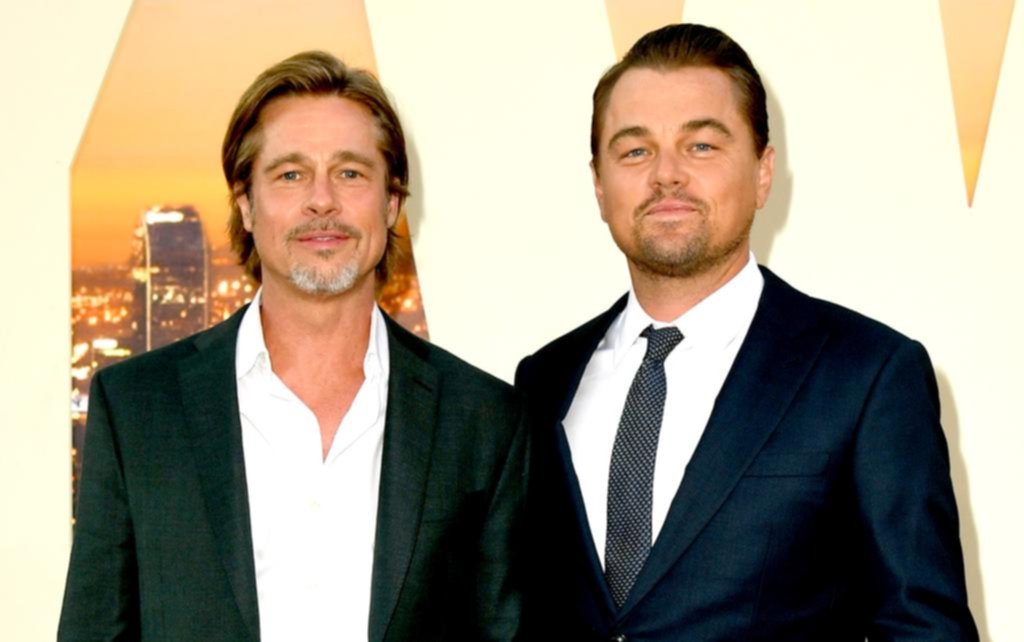 Brad Pitt, muy feliz de trabajar con DiCaprio