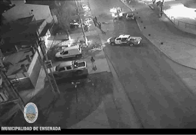 Estaba trabajando y fue embestido por una camioneta en Ensenada