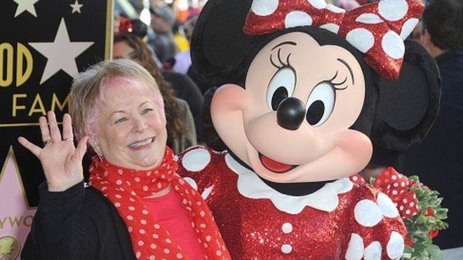 Minnie se quedó “muda”: murió la actriz que le dio voz