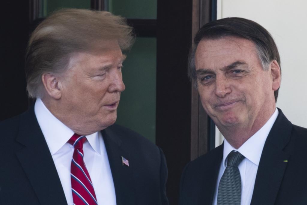 Trump afirmó que quiere un acuerdo comercial con Brasil