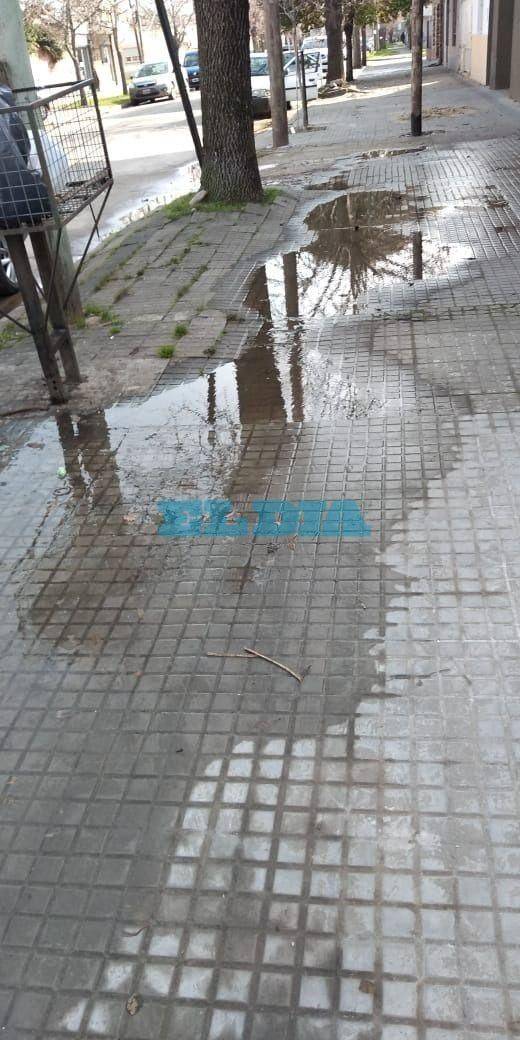 Malestar vecinal en 121 y 71 por un desborde cloacal 