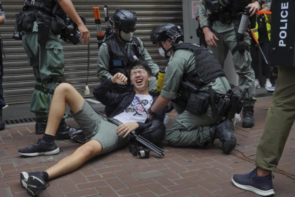 Cientos de detenidos en Hong Kong por la ley de seguridad china