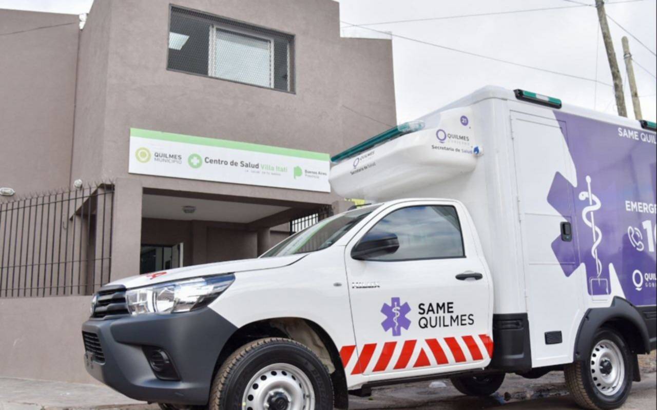 Donación de ambulancia para la Municipalidad de Quilmes