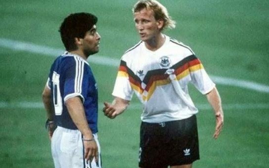 Brehme recuerda la final y tiró petardos contra Argentina: "No nos llegó nunca y no quiso jugar"