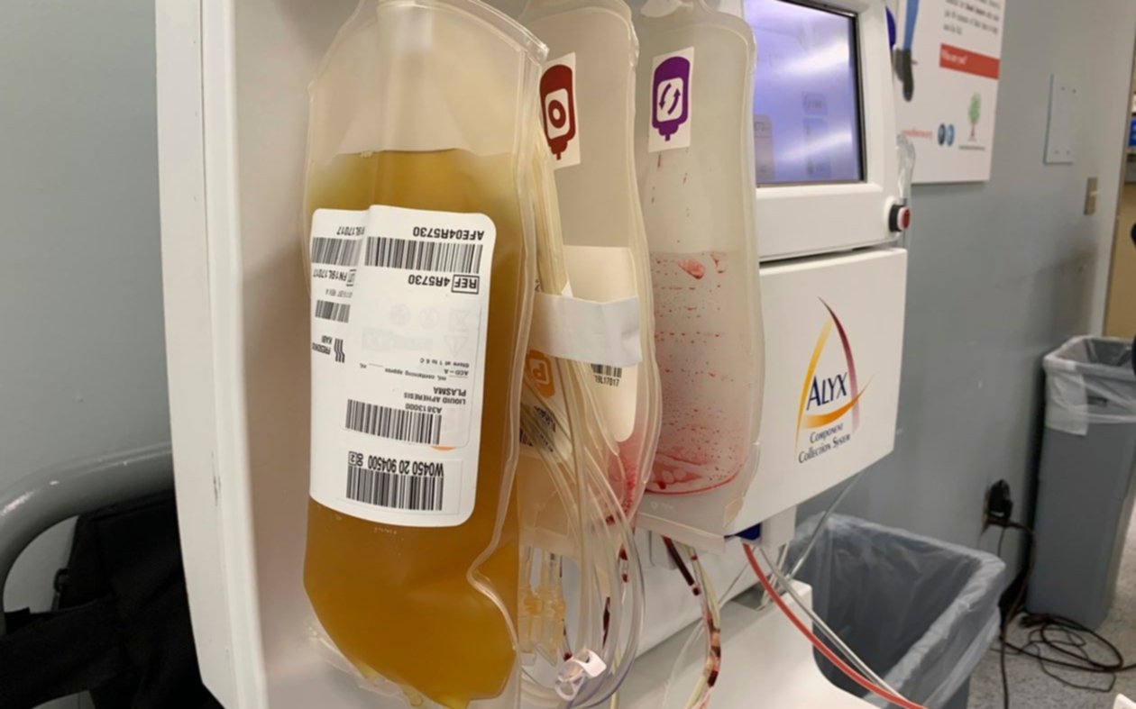 Fármaco derivado del plasma de pacientes con Covid-19 podría servir como medida preventiva