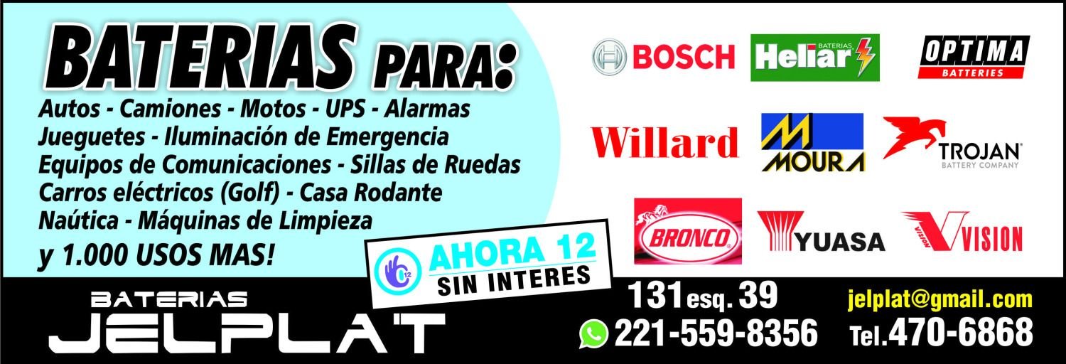 Los mejores precios en baterías para autos, motos, camiones y más