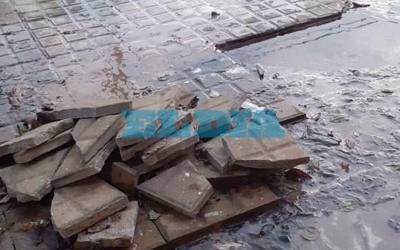 Una pérdida de agua que lleva más de medio año