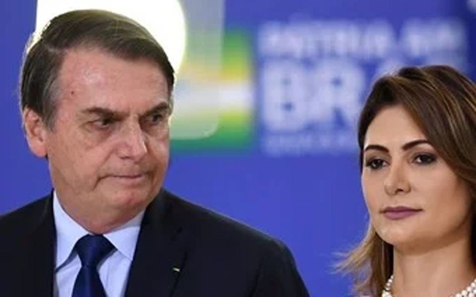 La primera dama de Brasil, Michelle Bolsonaro, dio negativo en coronavirus