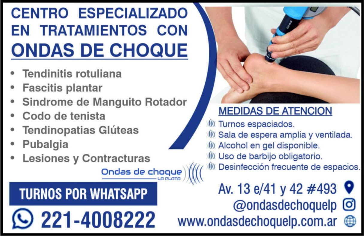 Centro especializado en tratamientos con ondas de choque