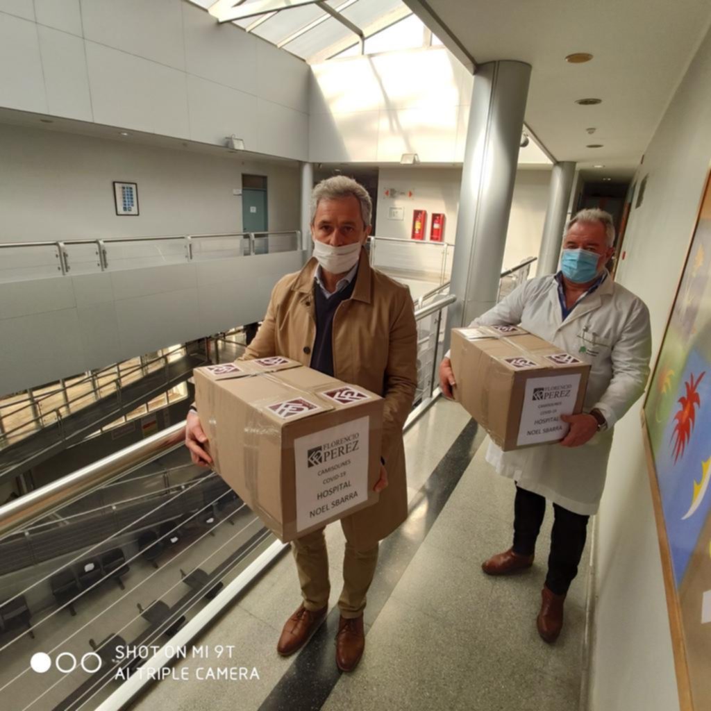 Más insumos para los hospitales de la mano de la Fundación Florencio Pérez