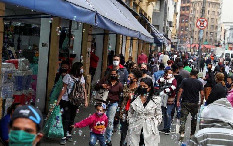 Brasil tuvo 1.163 fallecidos en 24 horas y se acerca a los 78.000 muertos por la pandemia