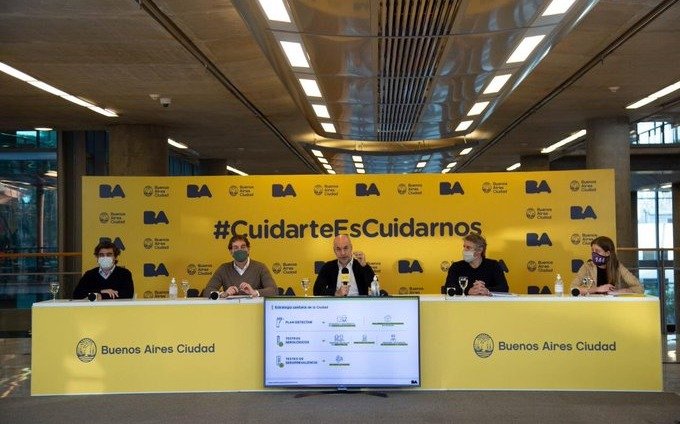 "Hay que aprender a convivir con el virus con responsabilidad", advirtió Rodríguez Larreta