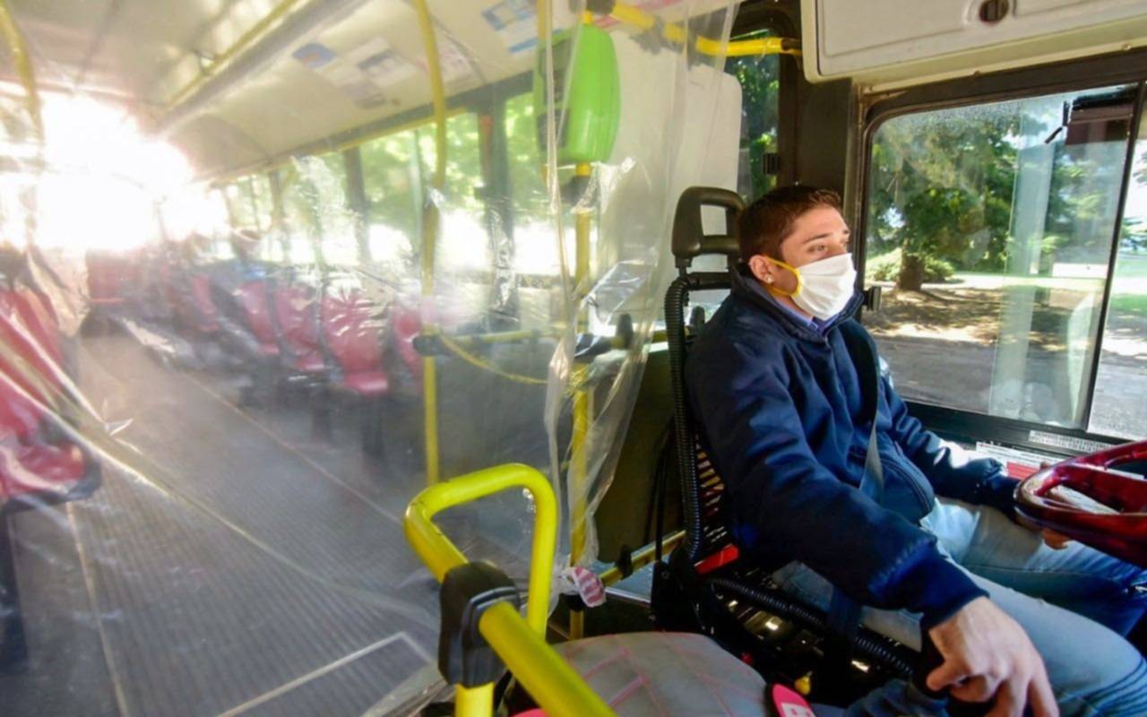 Destacan menor circulación en el transporte público en Conurbano y capital federal
