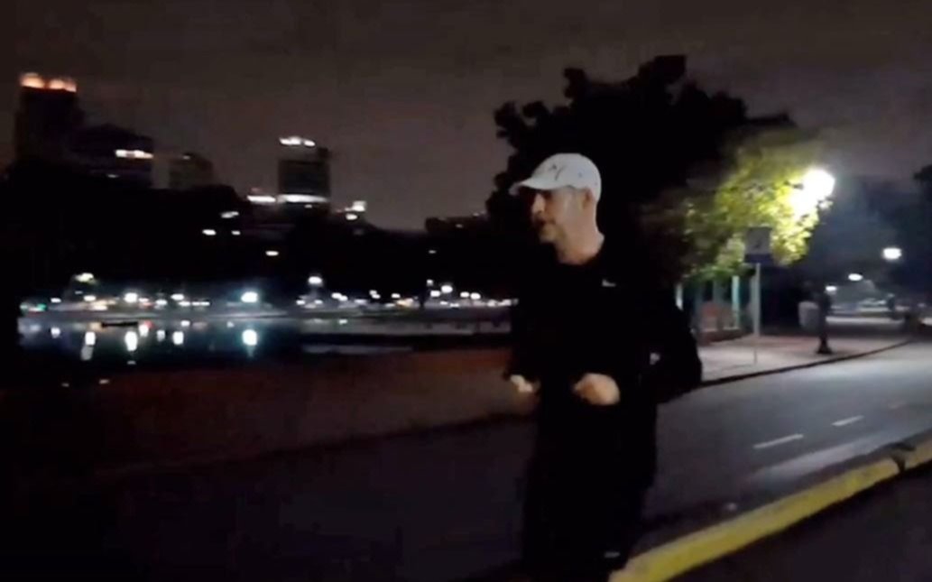 Larreta fue uno de los primeros "runners" en volver a la actividad