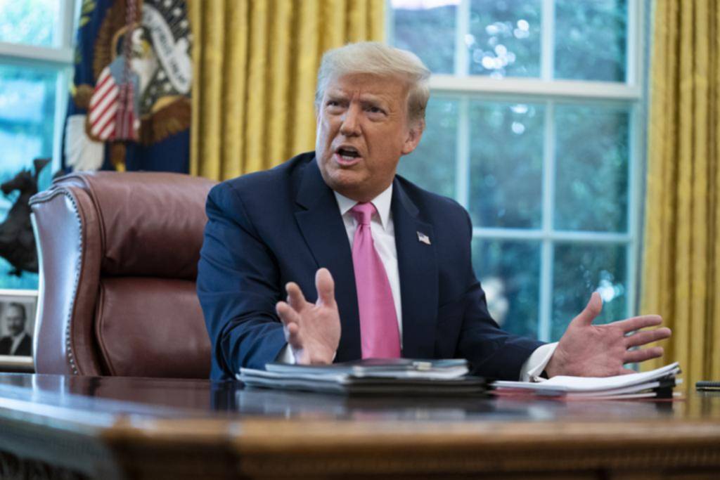 Para Trump, el uso de barbijo ahora es un gesto patriótico