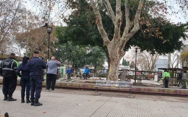 Inconvenientes con la remodelación de la plaza de la estación