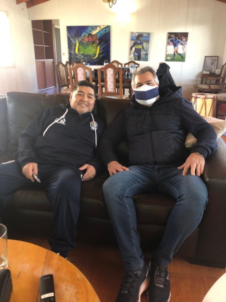 Diego Maradona ya se mudó a la Región y se siente de “Diez”