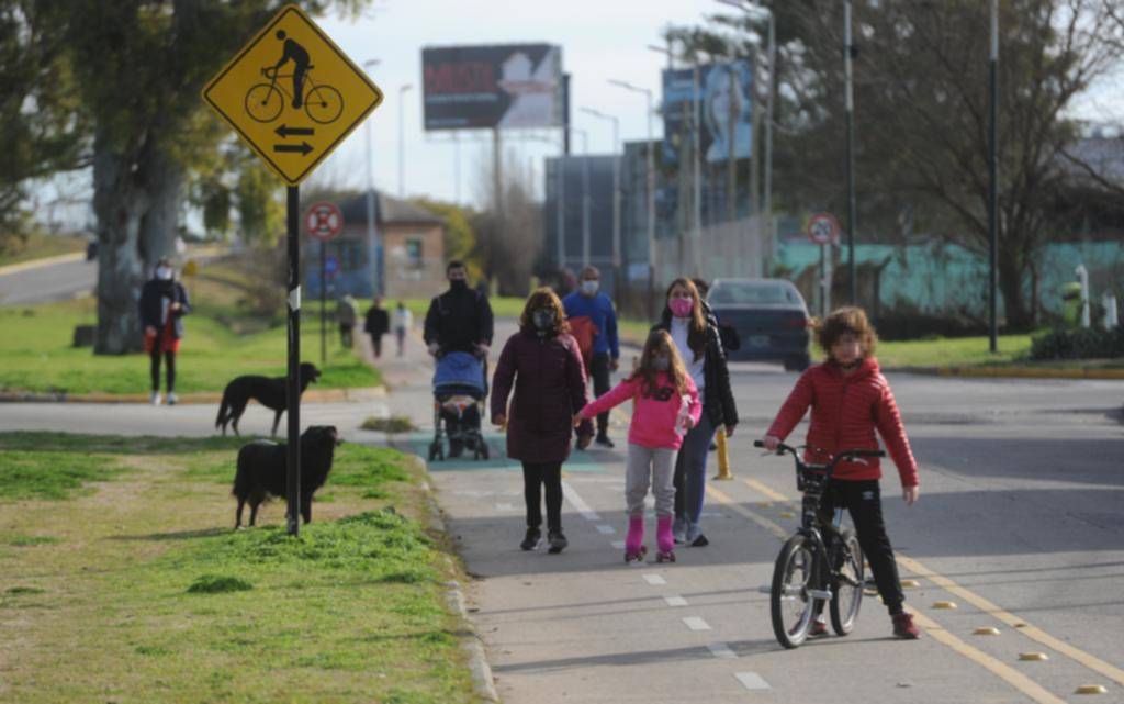 Sol, vacaciones y salidas saludables: la gente se tomó un recreo en cuarentena